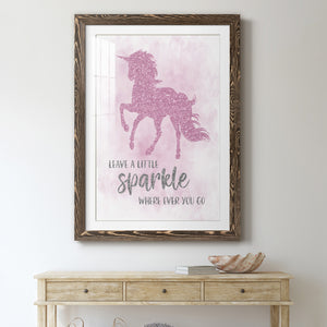 Sparkle - Barnwood Framed Art Print