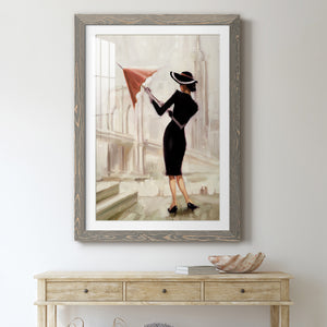Hello, New York - Barnwood Framed Art Print