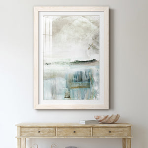 Summer Teal II - Premium Framed Print - Distressed Barnwood Frame - Ready to Hang