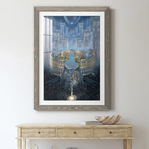 Solace - Barnwood Framed Art Print