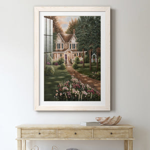 Carolina Evening I - Barnwood Framed Art Print