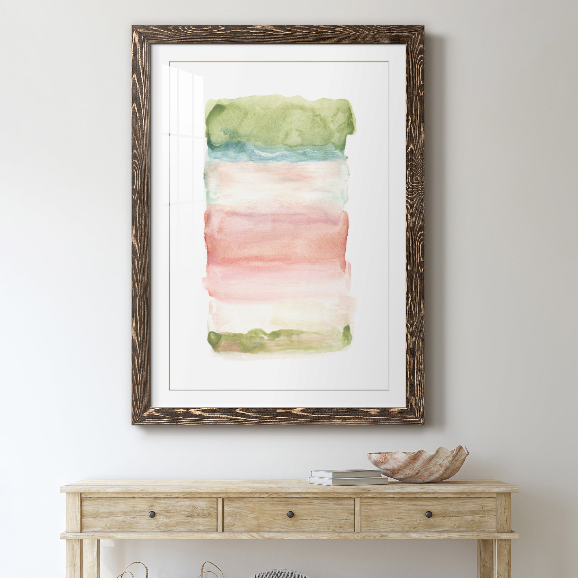 Skye III - Premium Framed Print - Distressed Barnwood Frame - Ready to Hang