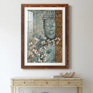 Buddha - Barnwood Framed Art Print