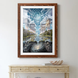Genesis II - Barnwood Framed Art Print