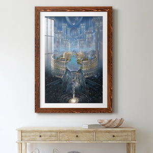 Solace - Barnwood Framed Art Print