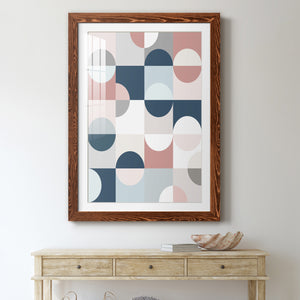 Modern Reflection - Barnwood Framed Art Print