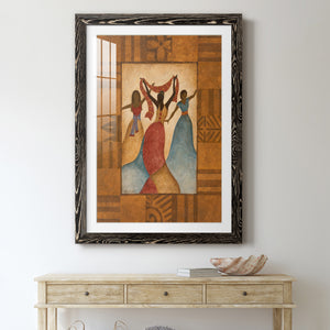 Rhythm - Barnwood Framed Art Print