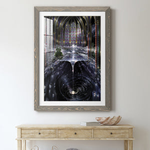 Genesis I - Barnwood Framed Art Print