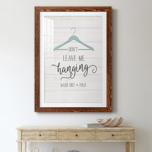 Don't Leave - Premium Framed Print - Distressed Barnwood Frame - Ready to Hang