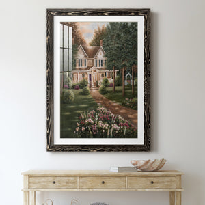 Carolina Evening I - Barnwood Framed Art Print
