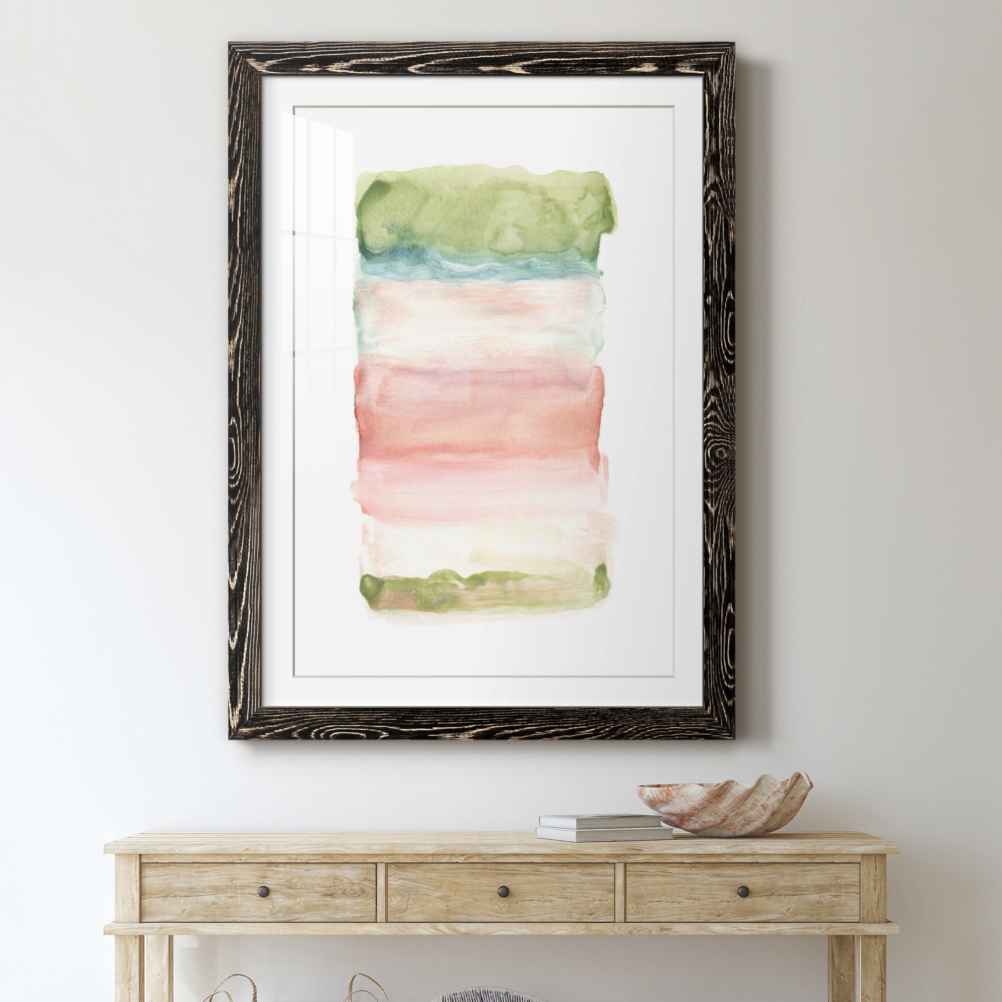 Skye III - Premium Framed Print - Distressed Barnwood Frame - Ready to Hang