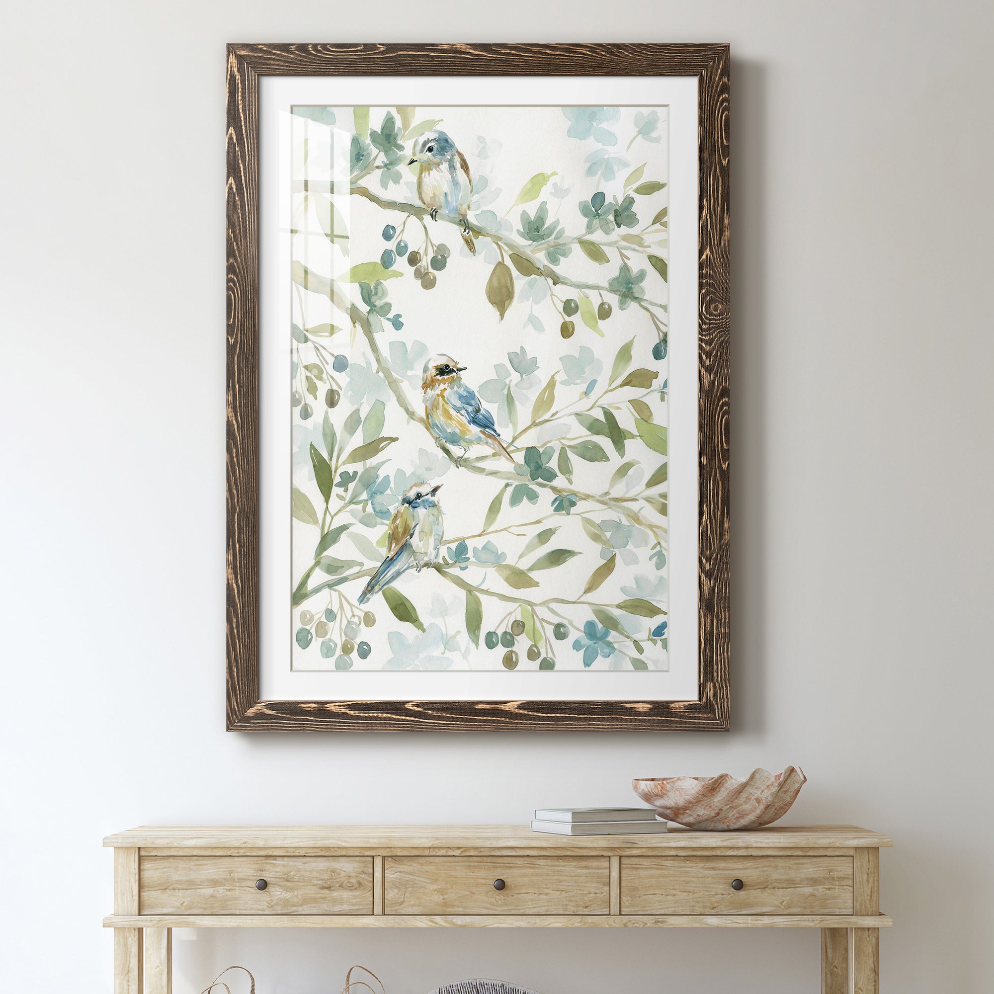 Spring Beginnings - Barnwood Framed Art Print