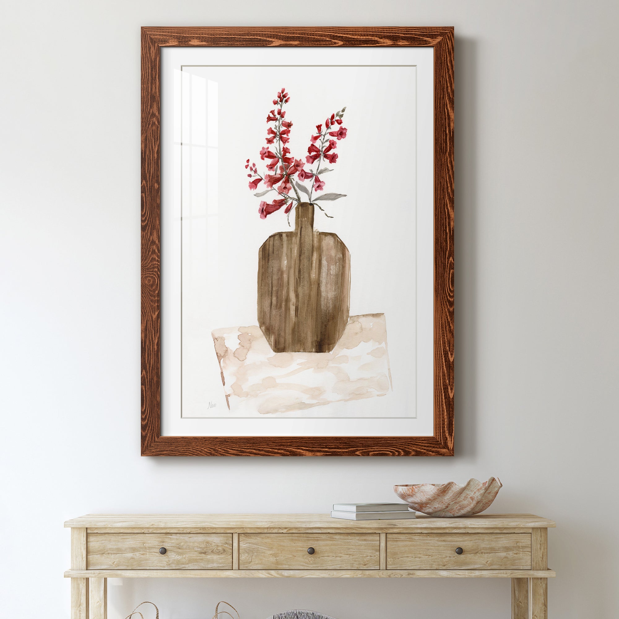 Simply Country II - Barnwood Framed Art Print