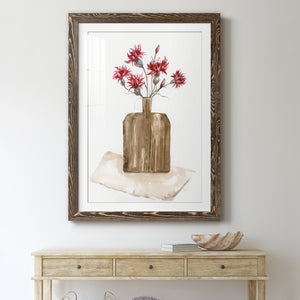 Simply Country I - Barnwood Framed Art Print