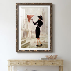 Hello, New York - Barnwood Framed Art Print