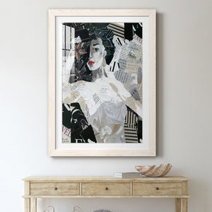 Runway Star - Barnwood Framed Art Print
