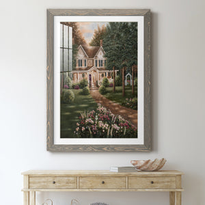 Carolina Evening I - Barnwood Framed Art Print