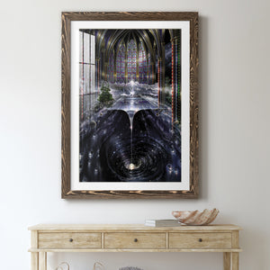 Genesis I - Barnwood Framed Art Print