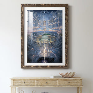 Solace II - Barnwood Framed Art Print