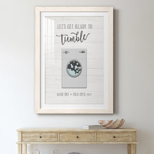 Tumble - Premium Framed Print - Distressed Barnwood Frame - Ready to Hang
