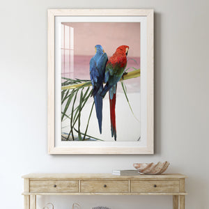 Palm Parrots - Barnwood