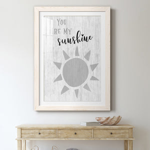 Sunshine - Premium Framed Print - Distressed Barnwood Frame - Ready to Hang