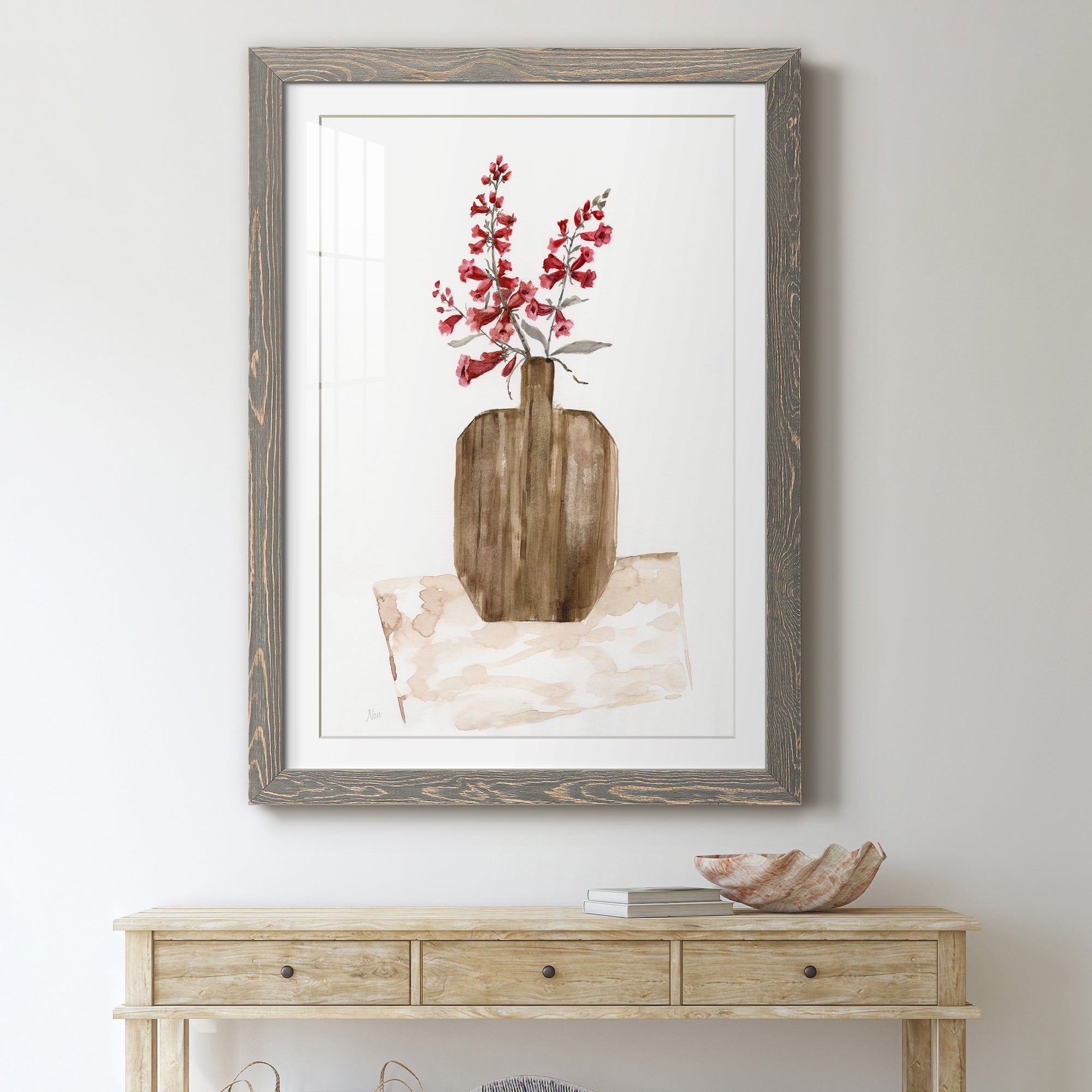 Simply Country II - Barnwood Framed Art Print