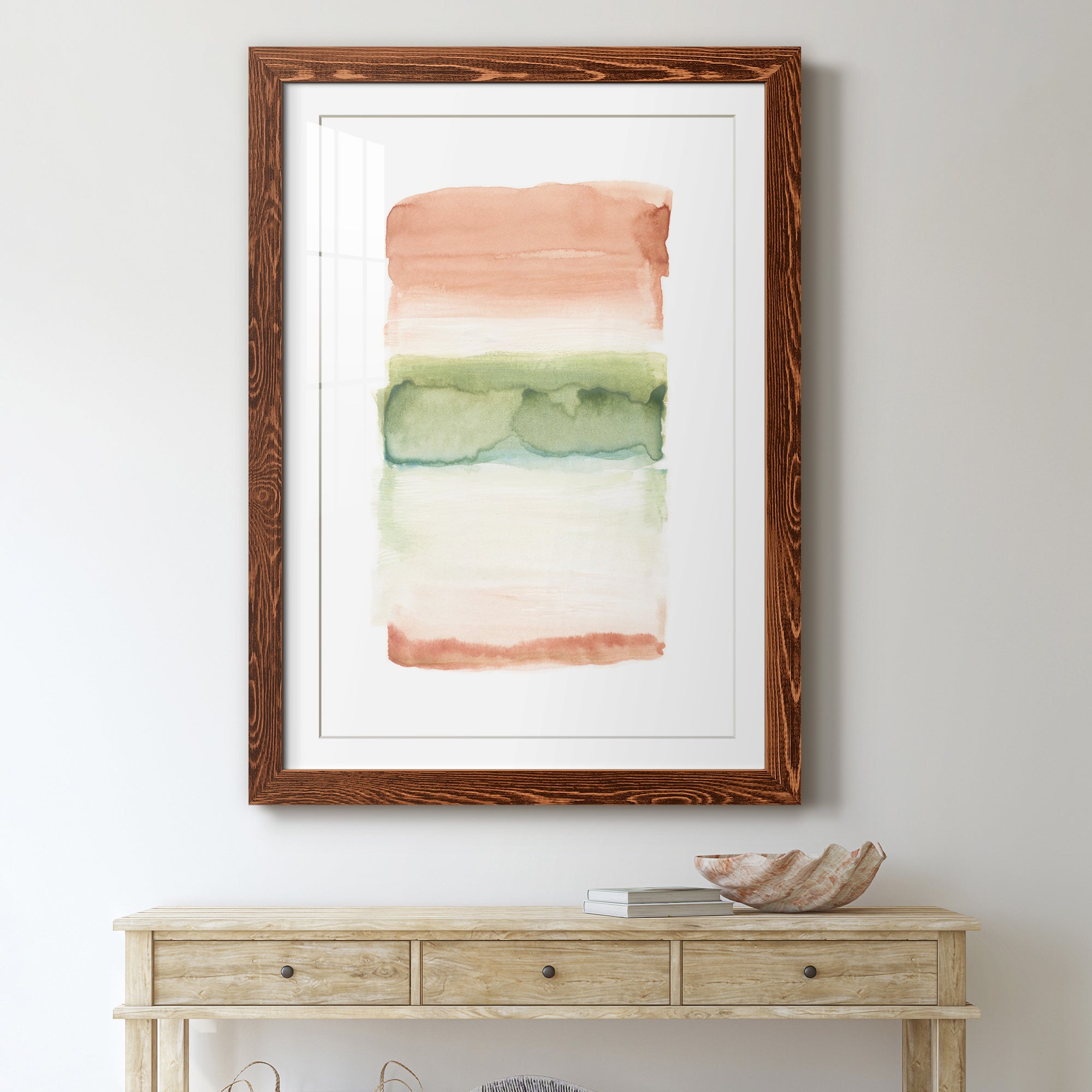 Skye II - Premium Framed Print - Distressed Barnwood Frame - Ready to Hang