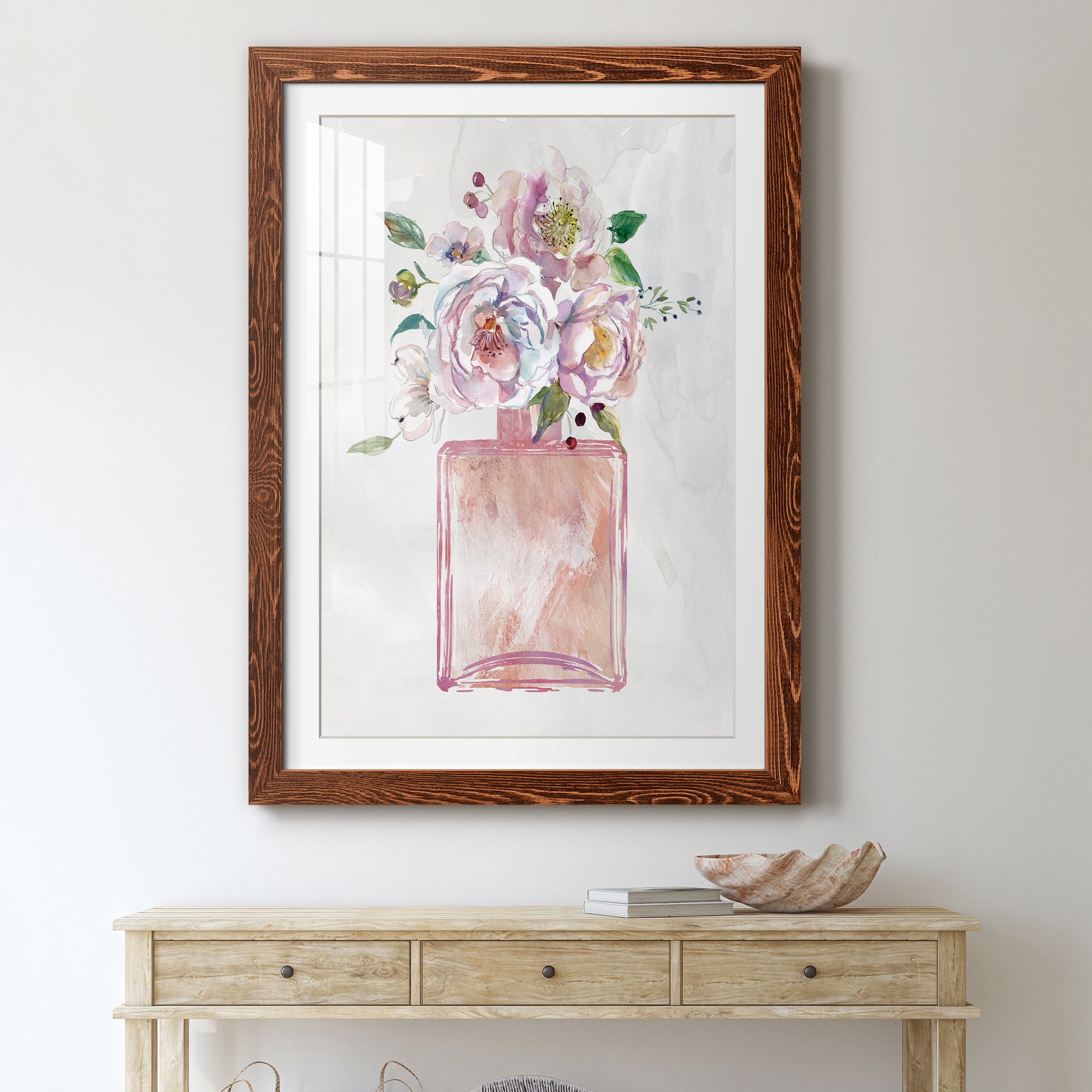 Fragrance of Summer I - Premium Framed Print - Distressed Barnwood Frame - Ready to Hang