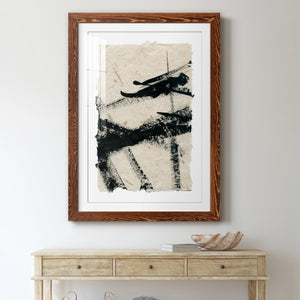 Lines Crossed II - Premium Framed Print - Distressed Barnwood Frame - Ready to Hang