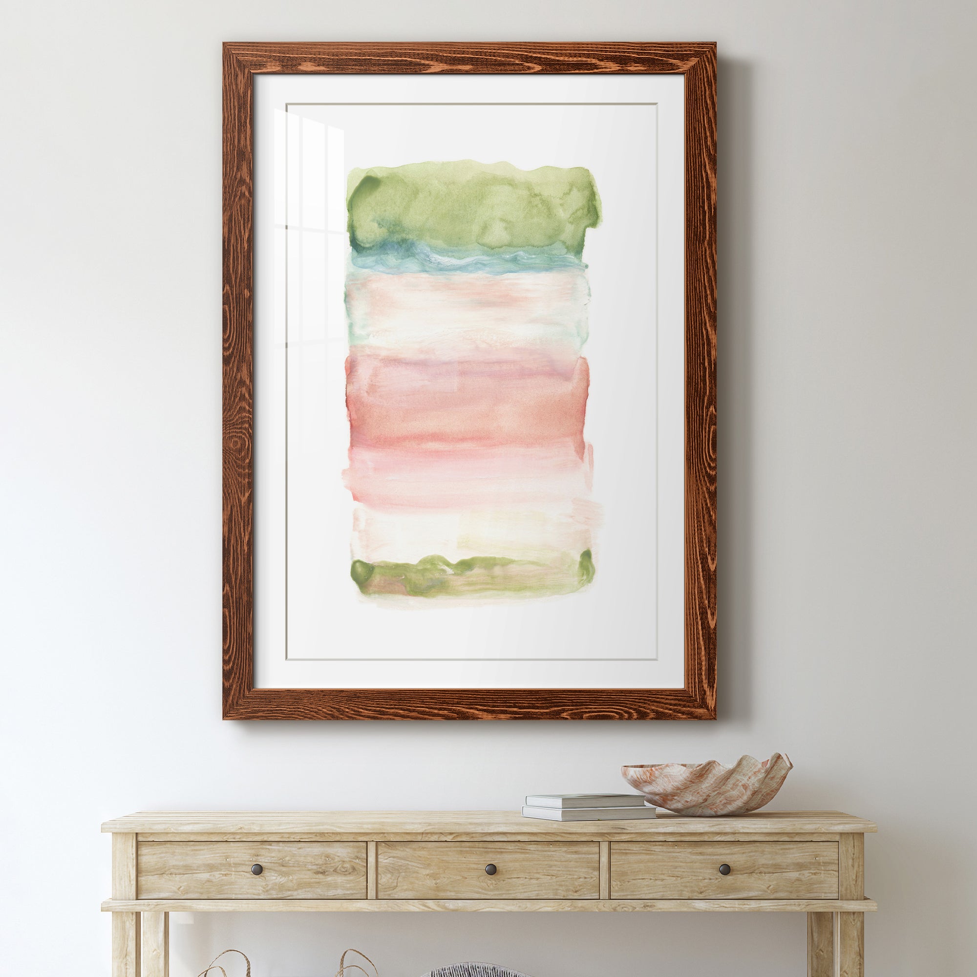 Skye III - Premium Framed Print - Distressed Barnwood Frame - Ready to Hang