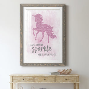 Sparkle - Barnwood Framed Art Print