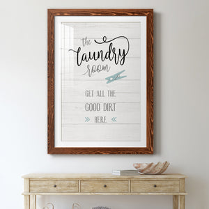 Good Dirt - Premium Framed Print - Distressed Barnwood Frame - Ready to Hang