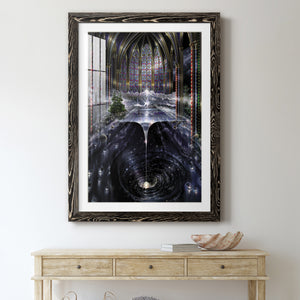 Genesis I - Barnwood Framed Art Print