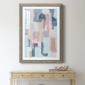 Mix of Spring - Barnwood Framed Art Print