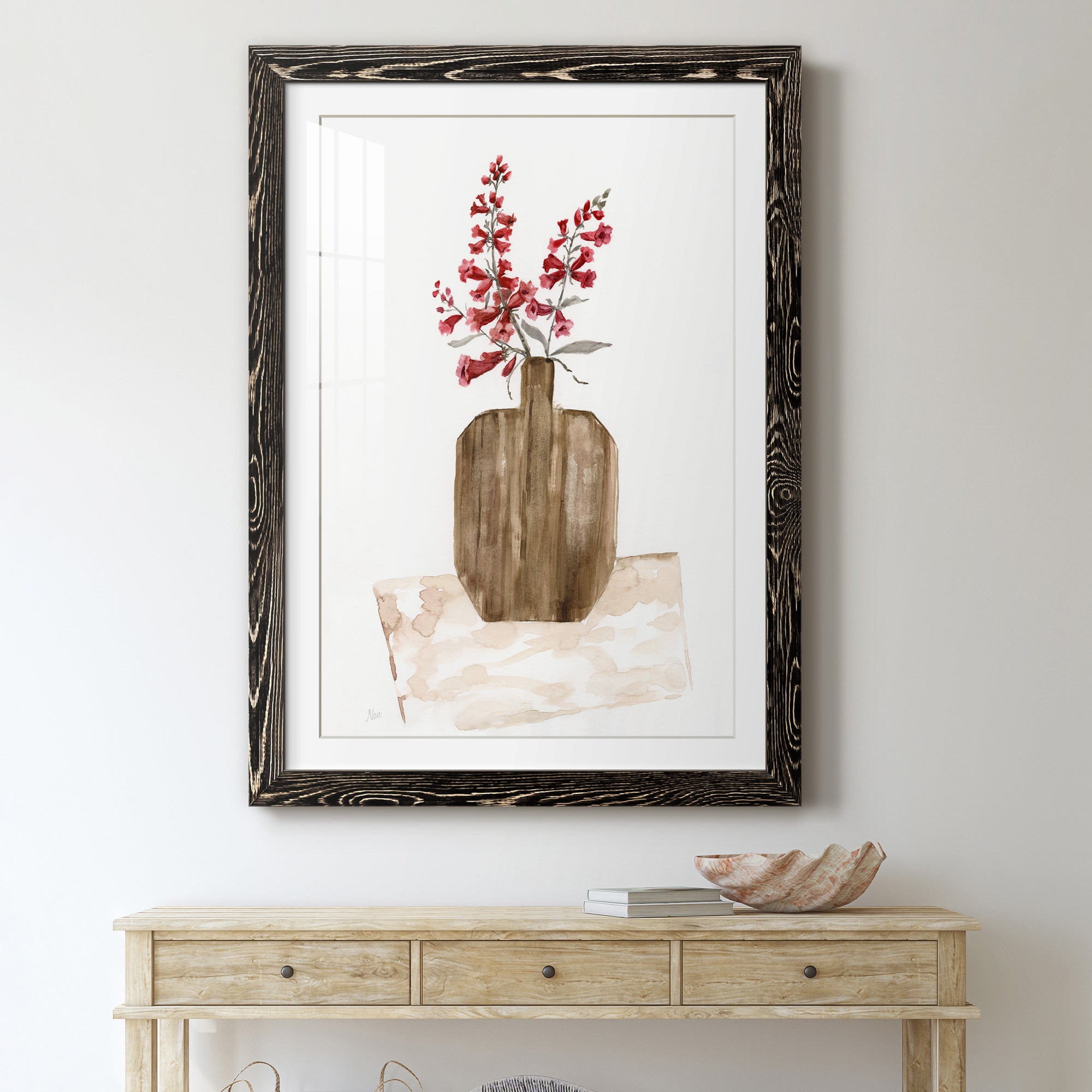 Simply Country II - Barnwood Framed Art Print