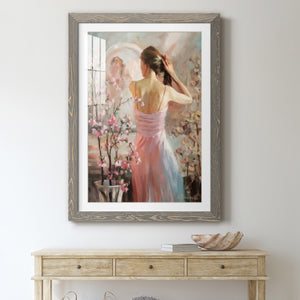Evening Ahead - Barnwood Framed Art Print