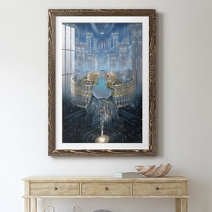 Solace - Barnwood Framed Art Print