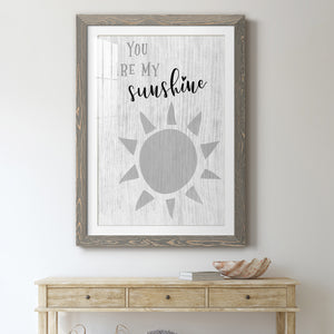 Sunshine - Premium Framed Print - Distressed Barnwood Frame - Ready to Hang
