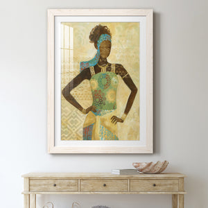 Tribal Vision I - Barnwood Framed Art Print
