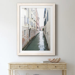 Venice Canal II - Premium Framed Print - Distressed Barnwood Frame - Ready to Hang
