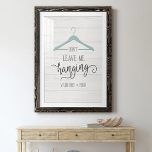 Don't Leave - Premium Framed Print - Distressed Barnwood Frame - Ready to Hang