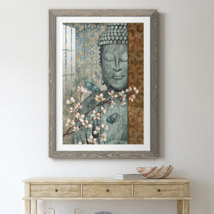 Buddha - Barnwood Framed Art Print