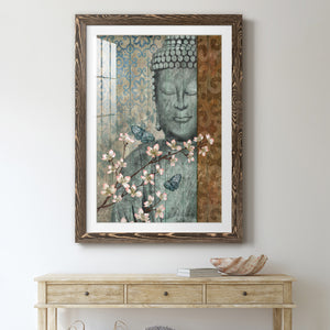 Buddha - Barnwood Framed Art Print