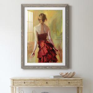 Copper Reflection - Barnwood Framed Art Print