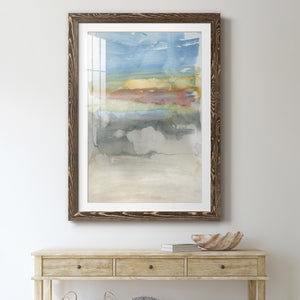 High Desert Sunset I - Premium Framed Print - Distressed Barnwood Frame - Ready to Hang