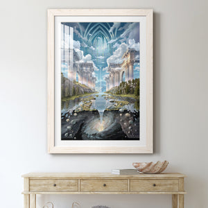 Genesis II - Barnwood Framed Art Print