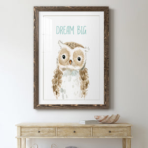 Dream Big Owl - Barnwood
