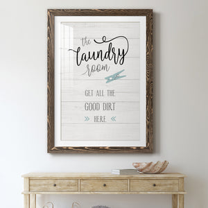 Good Dirt - Premium Framed Print - Distressed Barnwood Frame - Ready to Hang