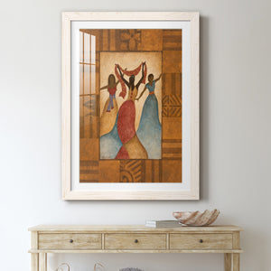 Rhythm - Barnwood Framed Art Print